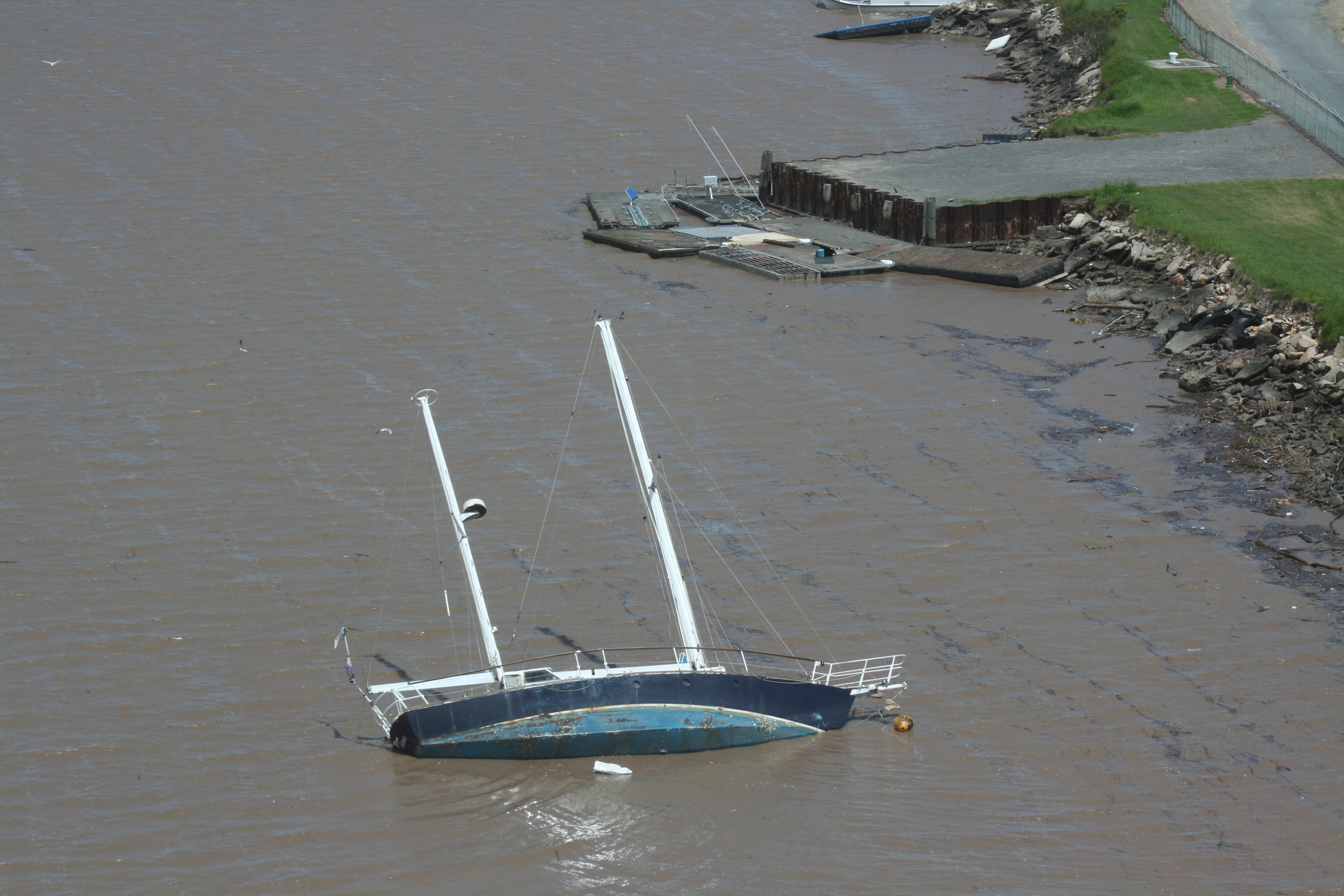 Vessel aground