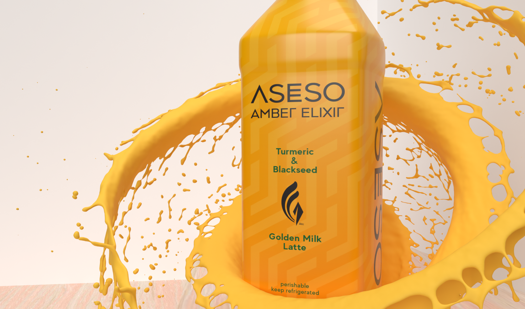 "ASESO" brand identity.