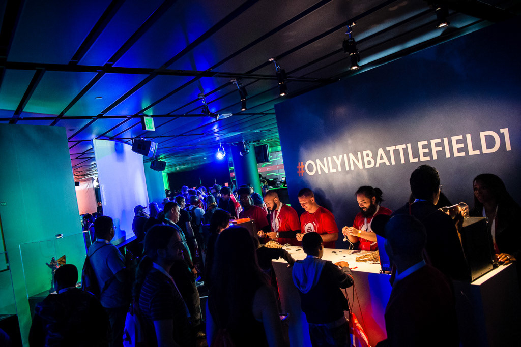 EA`s Battlefield 1 Booth at E3 2016