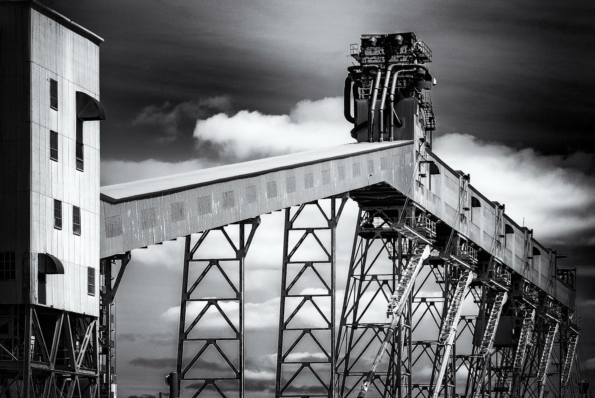 Dock  Grain Conveyor 1, Halifax Nova Scotia