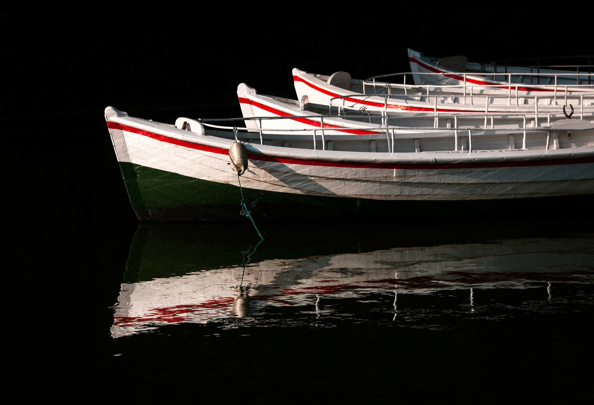 Boats on Lake - Frederiksberg Denmark