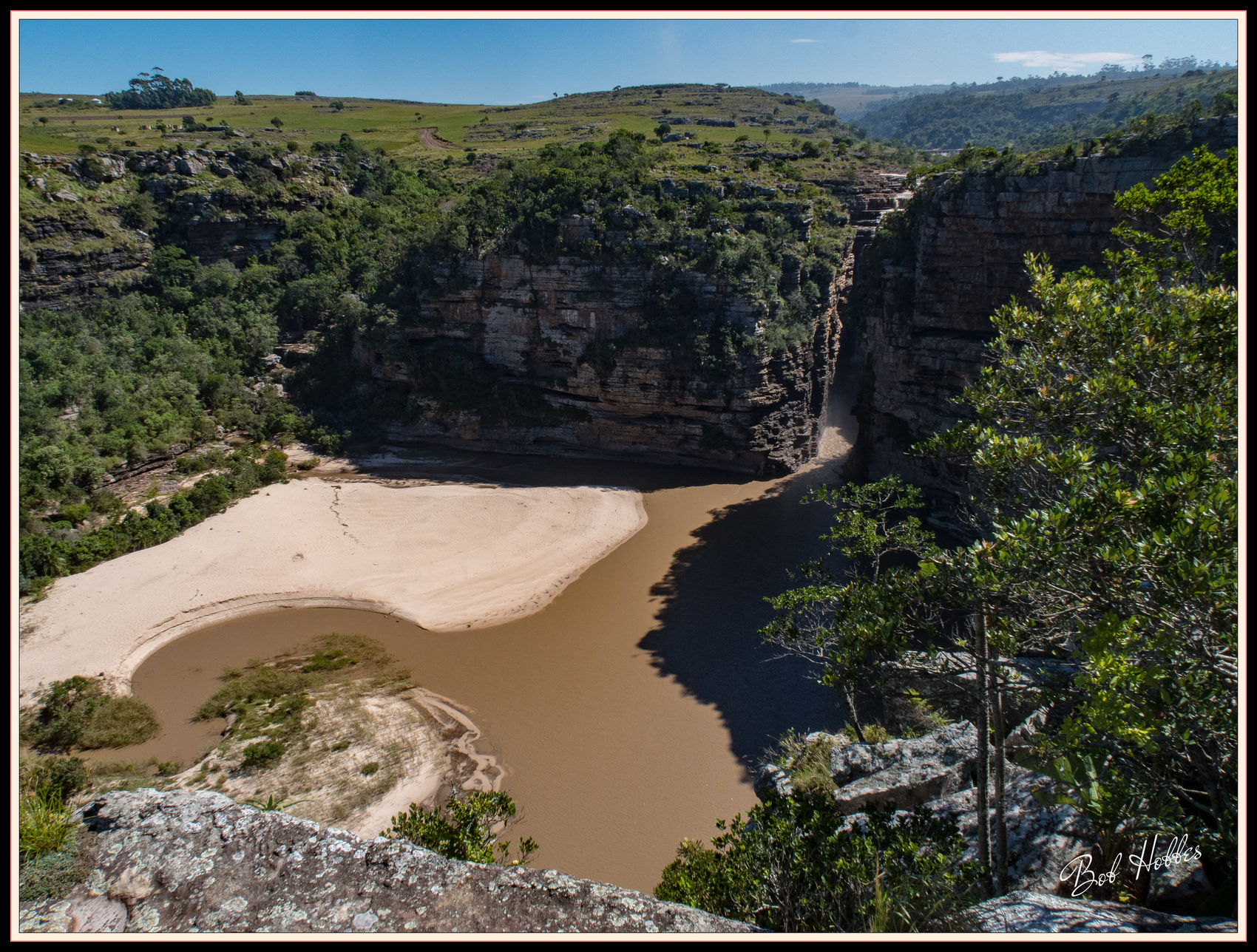 Mtentu waterfall