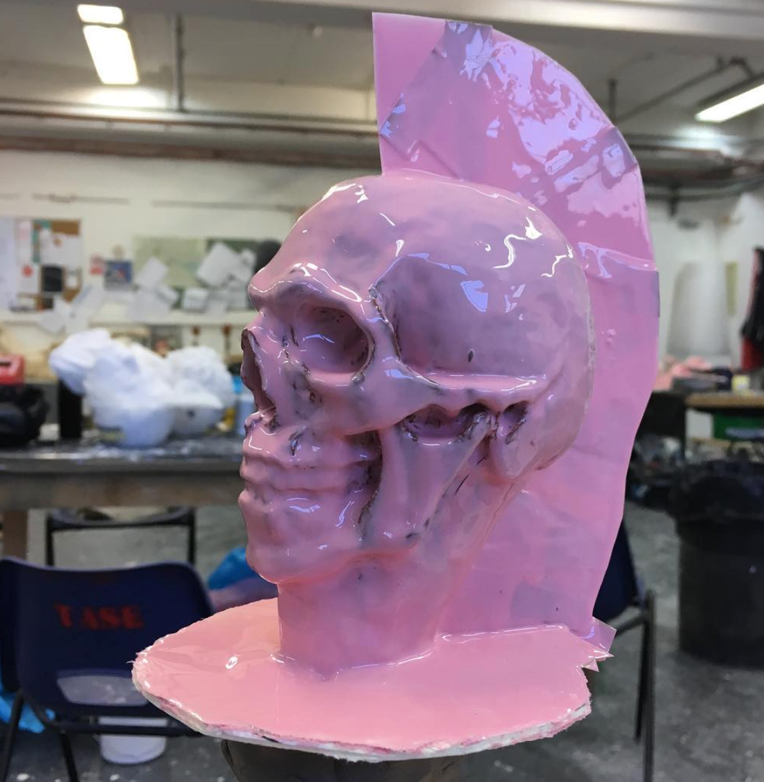 Glove Mould - Skull Sculpt