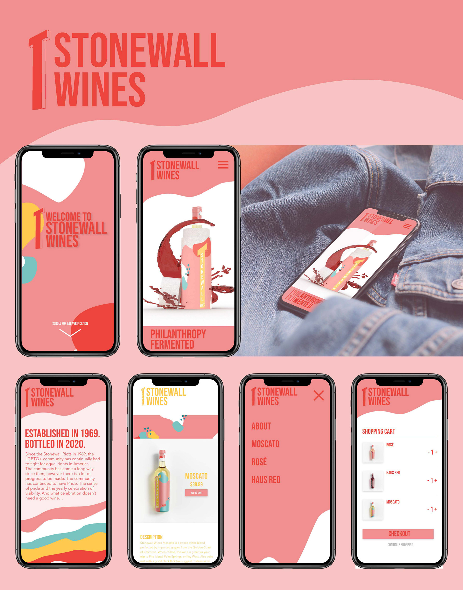Drayton Rowe, App UI Design