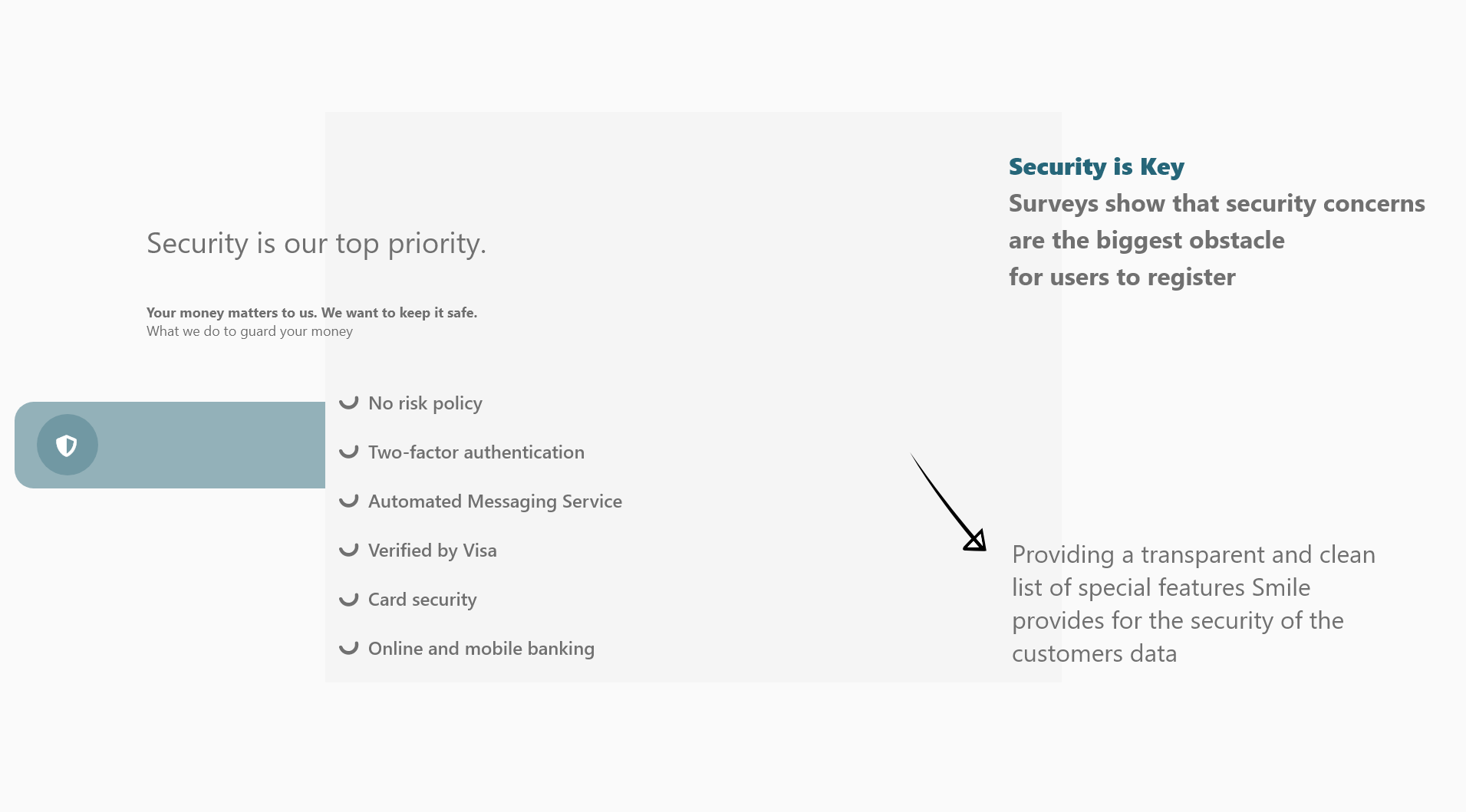 Security with smile - explanation and presentation
