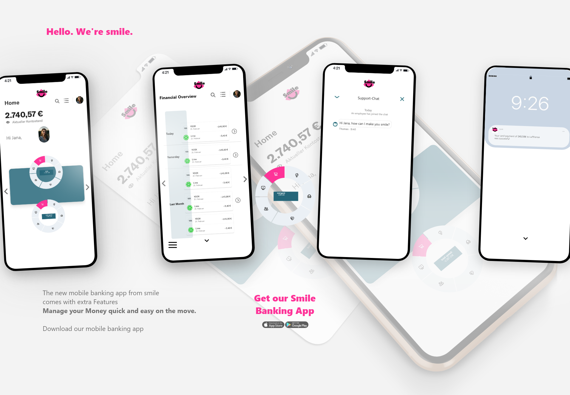 Marketing Poster - Get our App 