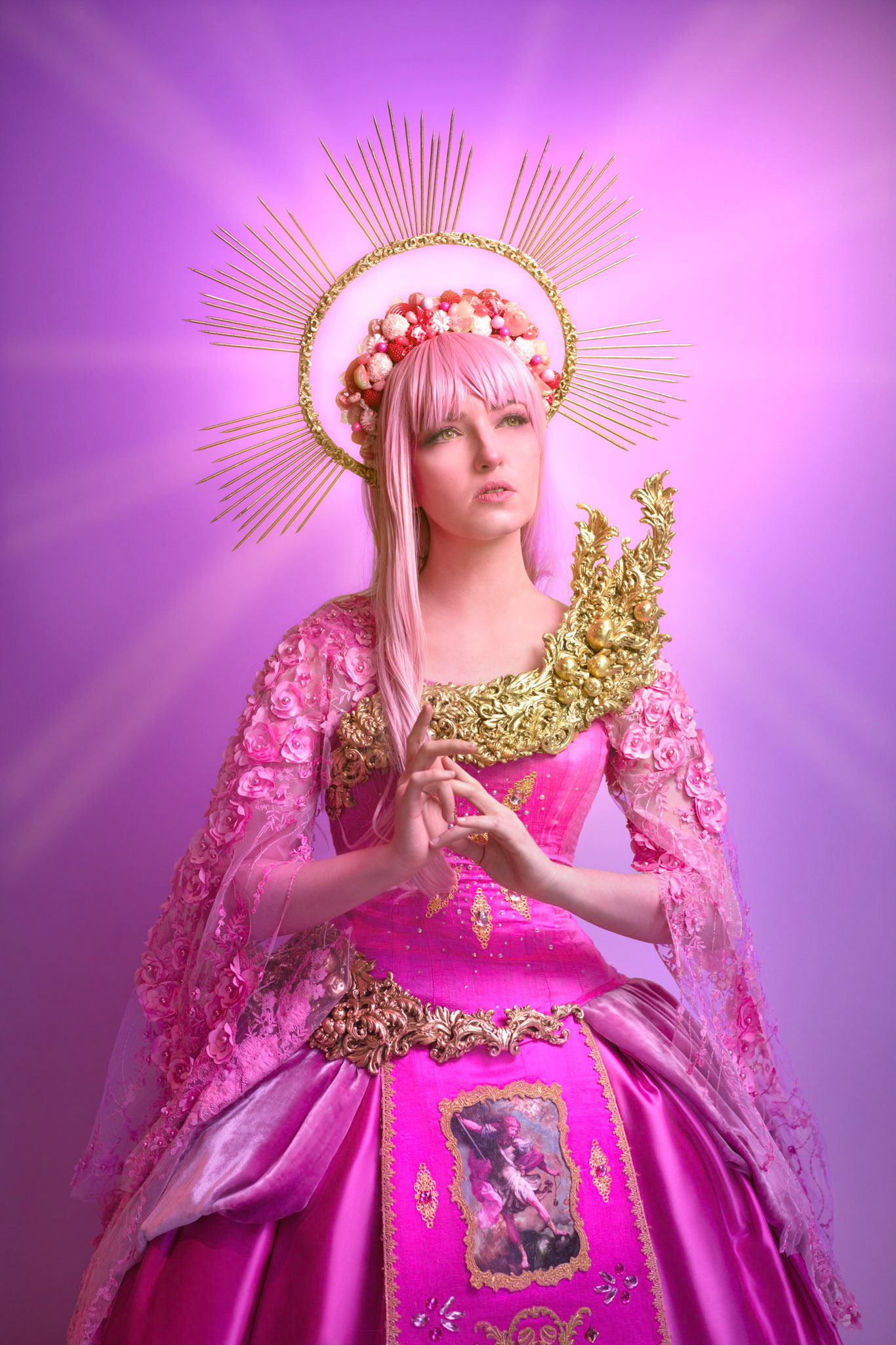 Princess Bubblegum from Adventure Time by @cowbuttcrunchies