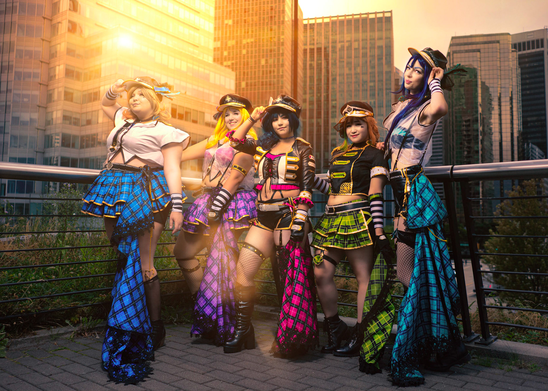 @paige_ht, @loviique, @dahlcosplay, @elfiecosplay &amp; @specialkcosplay