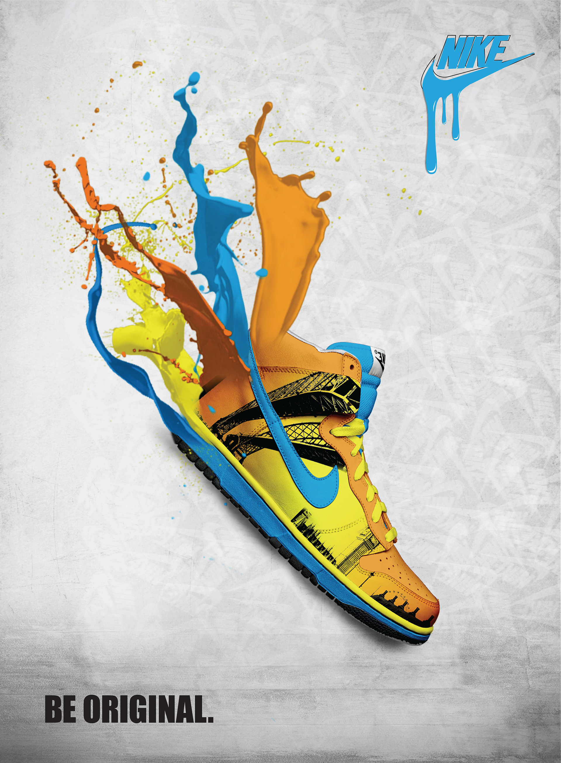 Chris Pow - Nike Dunk Poster