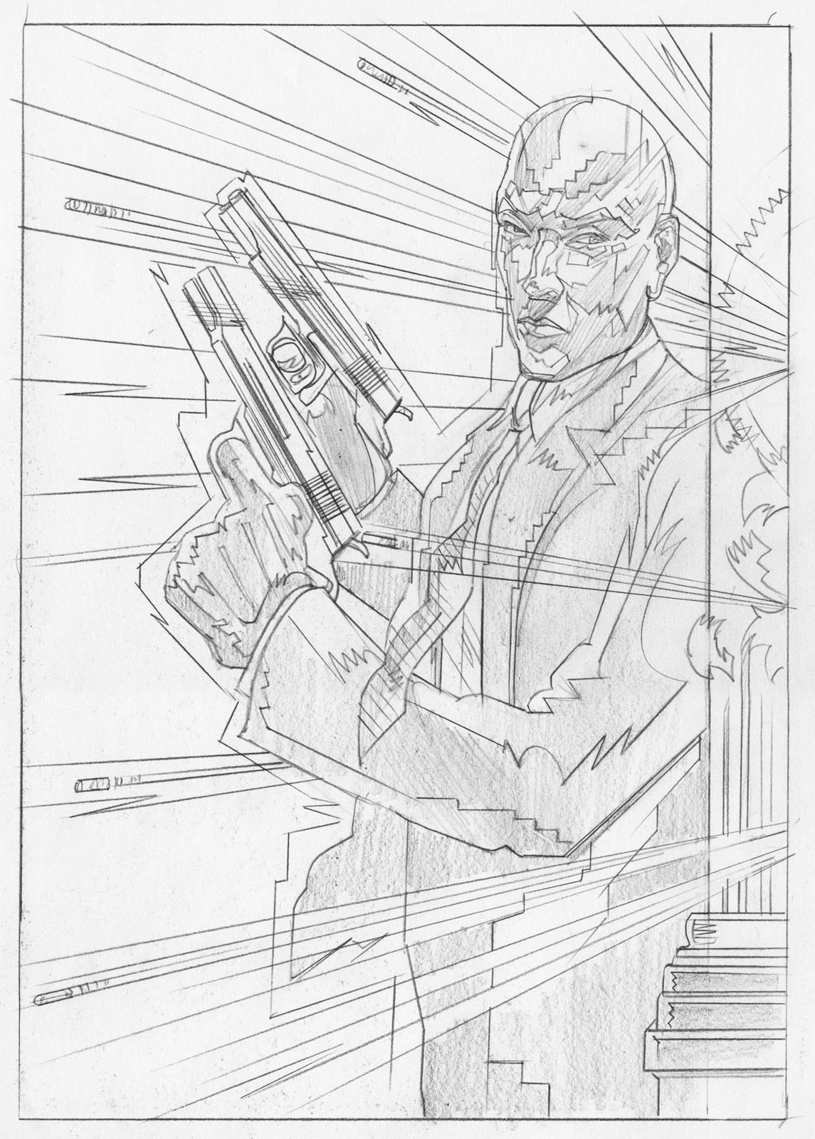 hitman coloring pages