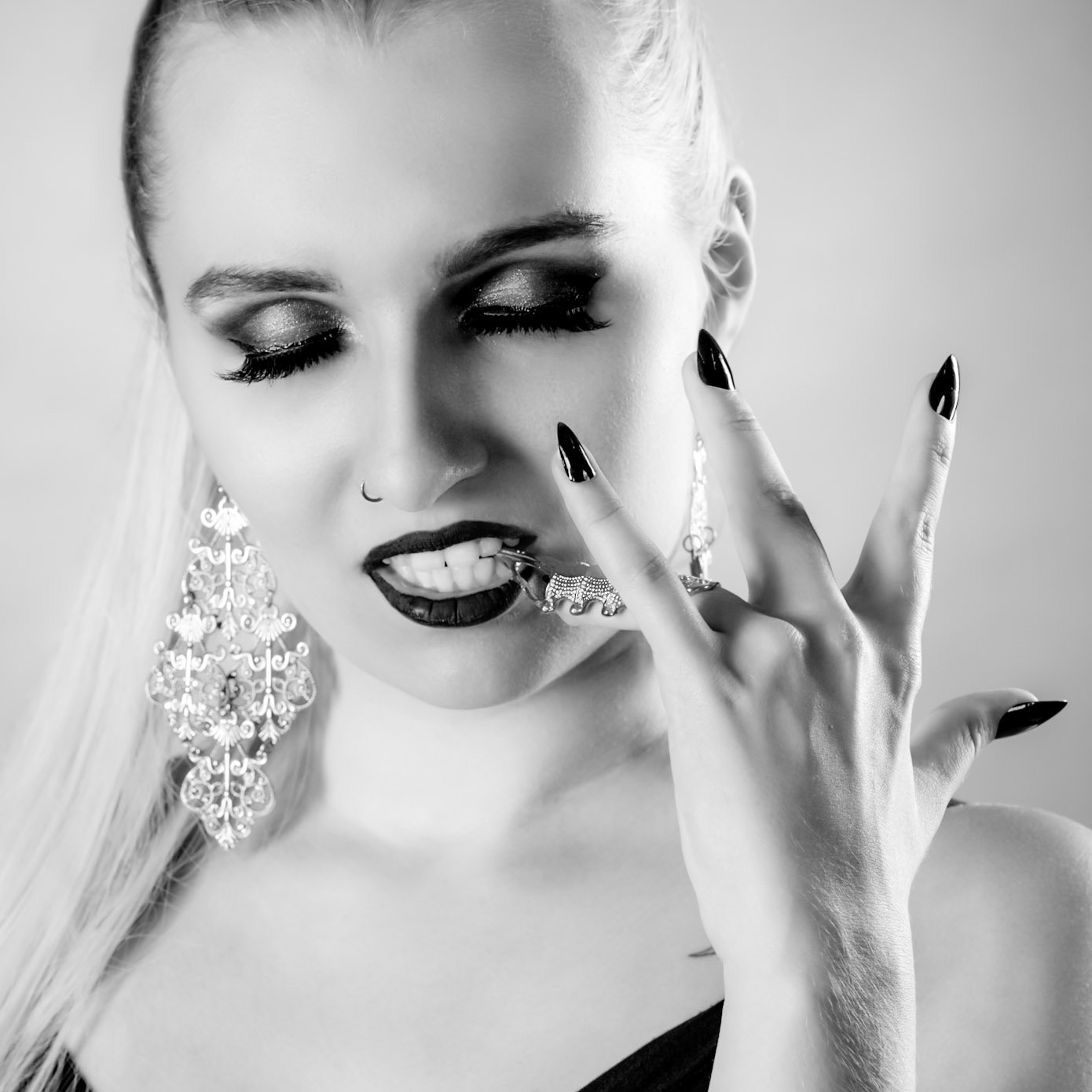 Schlangen-Shooting mit Katharina