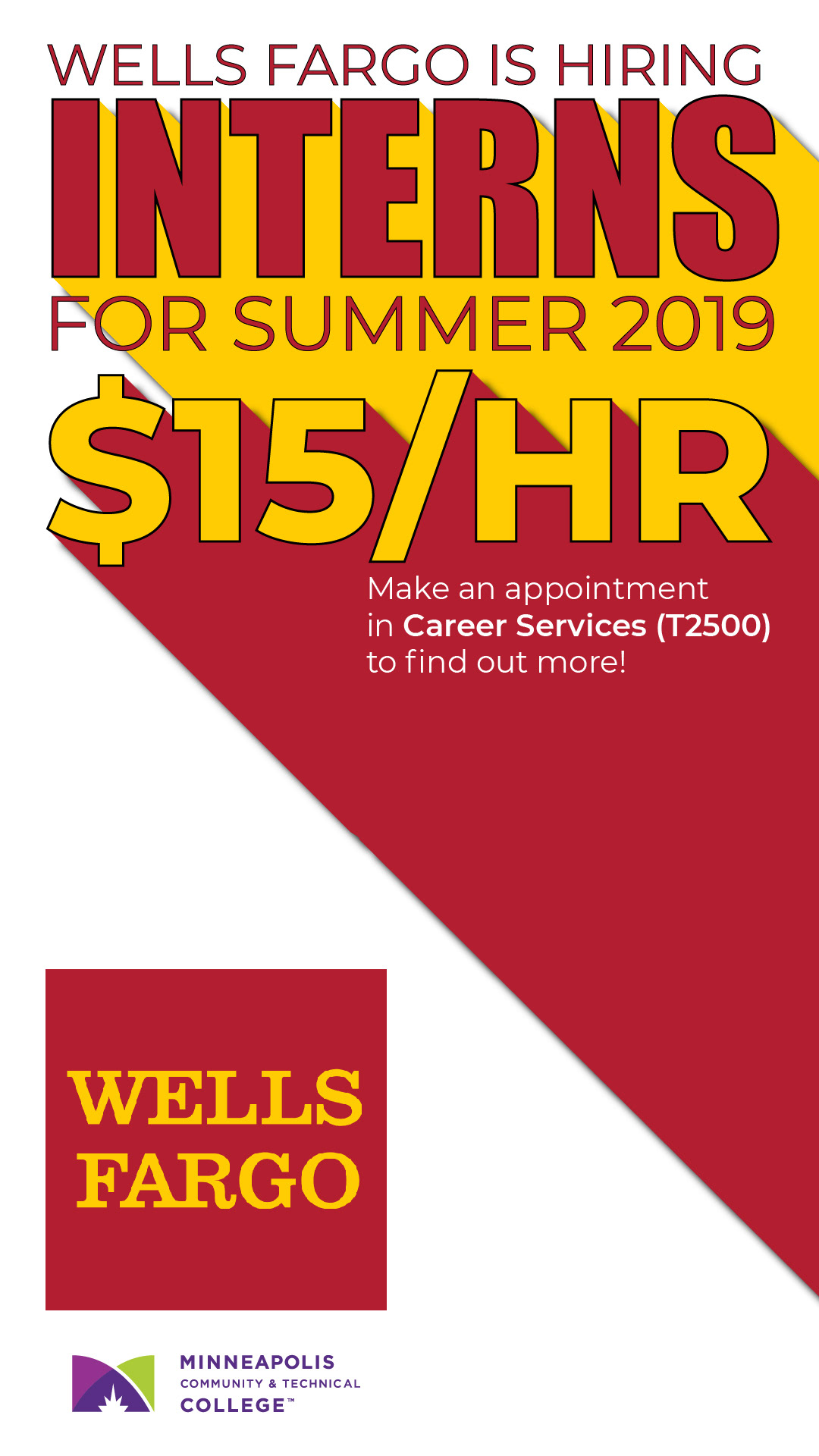 Amanda Holt Wells Fargo Internship Promotion