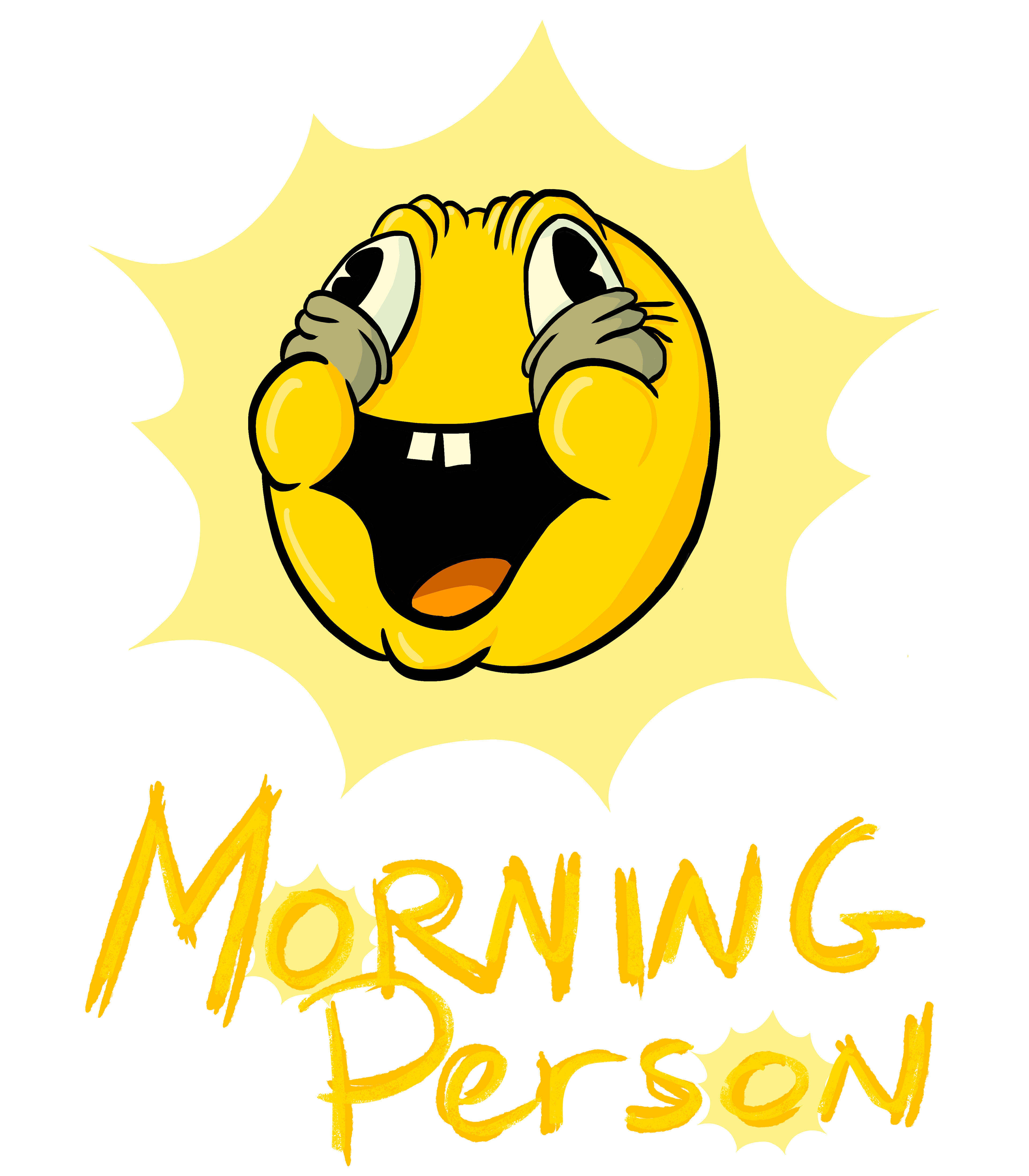 Morning Person (apparel design)