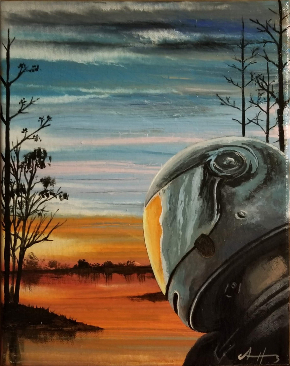 Clear Your Mind - 8" w x 10" h
