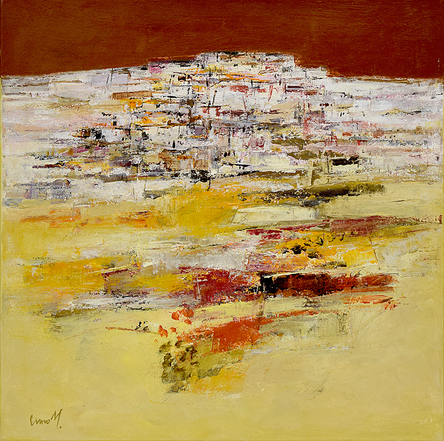Südlich | Leinwand | 73 x 70 cm