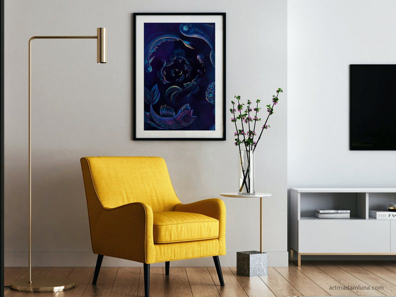 Premium-quality Poster A4 made on matte Canon paper 210g €18.18