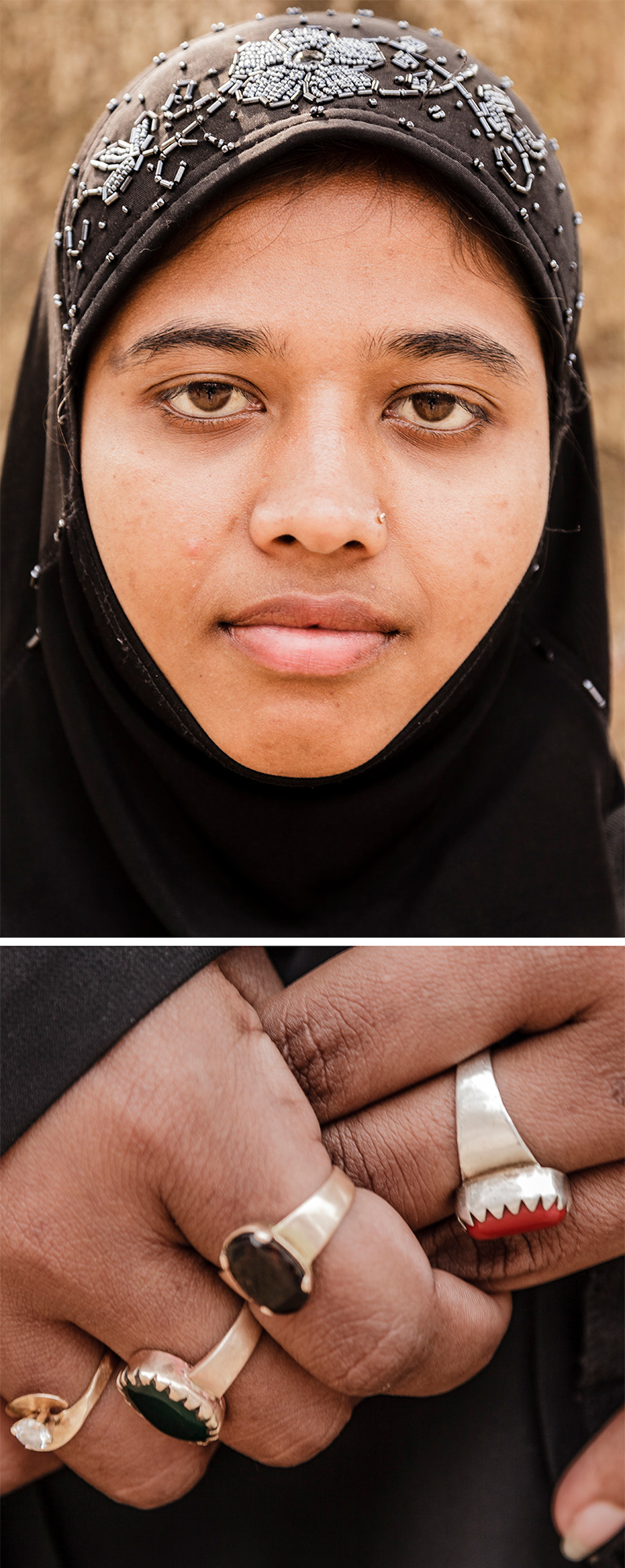 Name: Undisclosed Age: 23 "These rings represent different things. One brings me luck and another wishes good health to a friend in hospital."