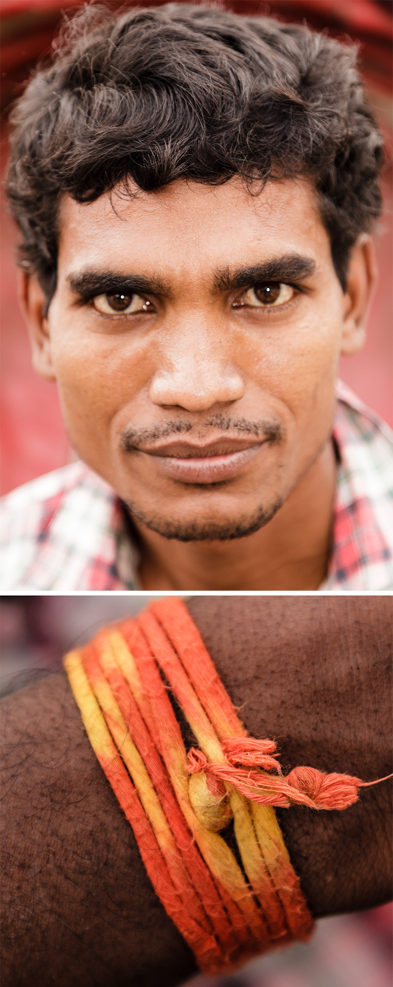 Name: Schumon Age: 30 "This bracelet has a deep spiritual meaning to me as a Sunni Muslim. By wearing it every day I feel god is watching over me and taking care of me at all times."