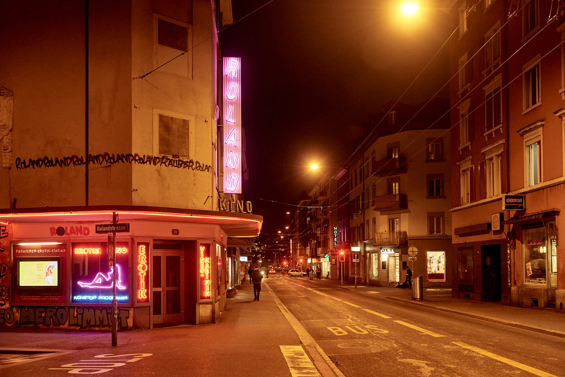 Kino Roland an der Zürcher Langstrasse
