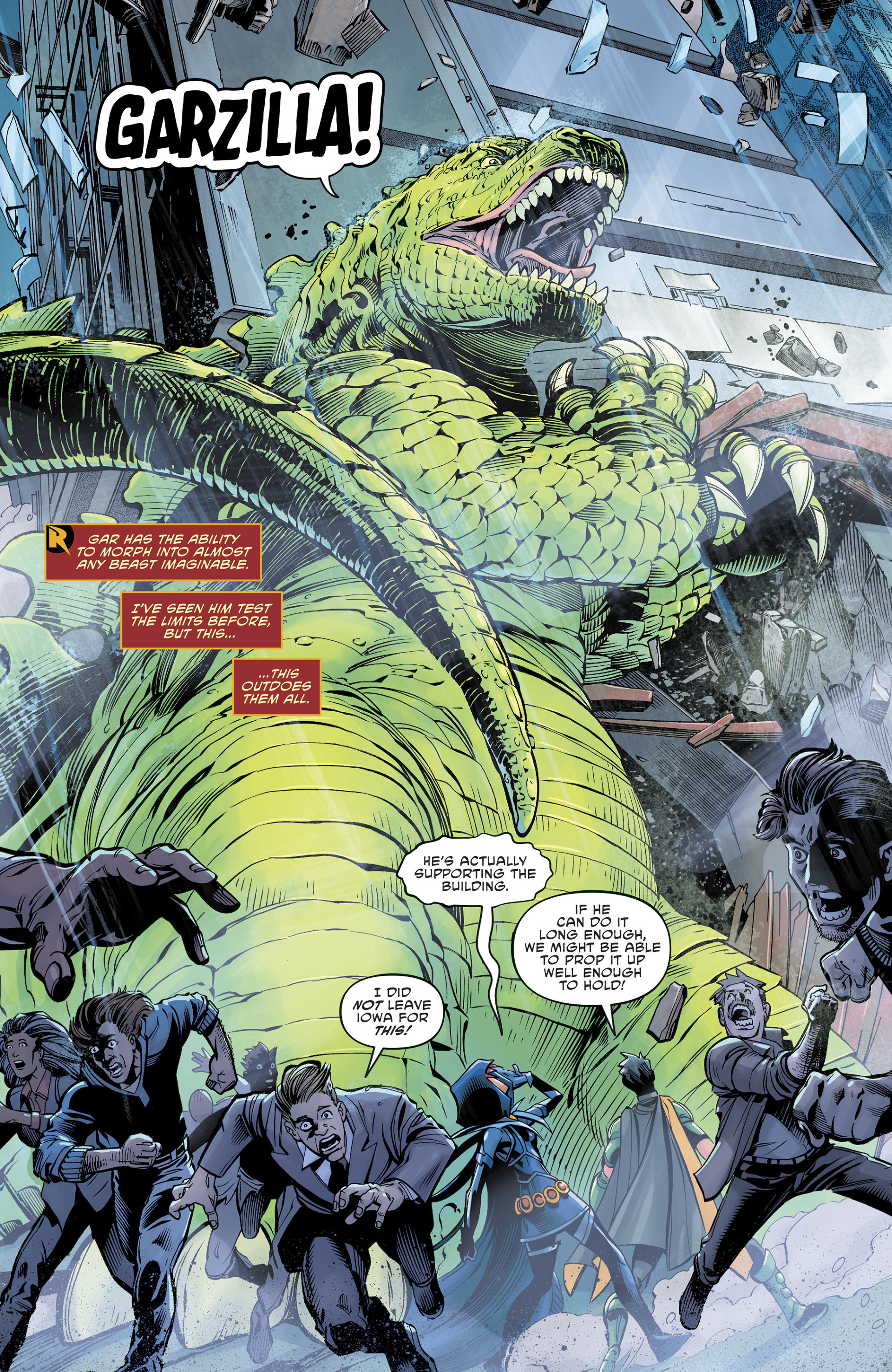 TITANS: BURNING RAGE #5 © DC Comics