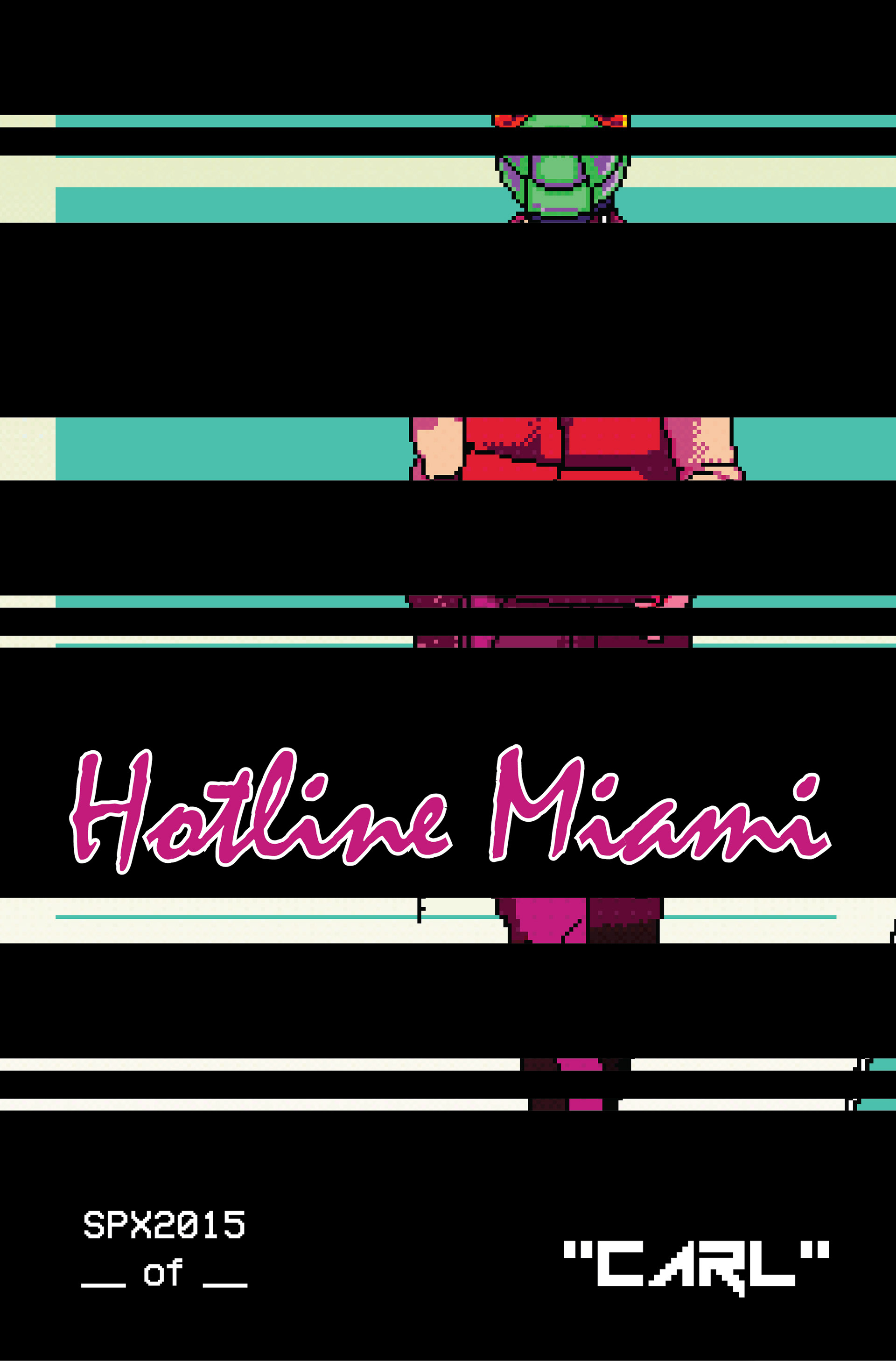 HOTLINE MIAMI: CARL cover design || SPX 2015 variant