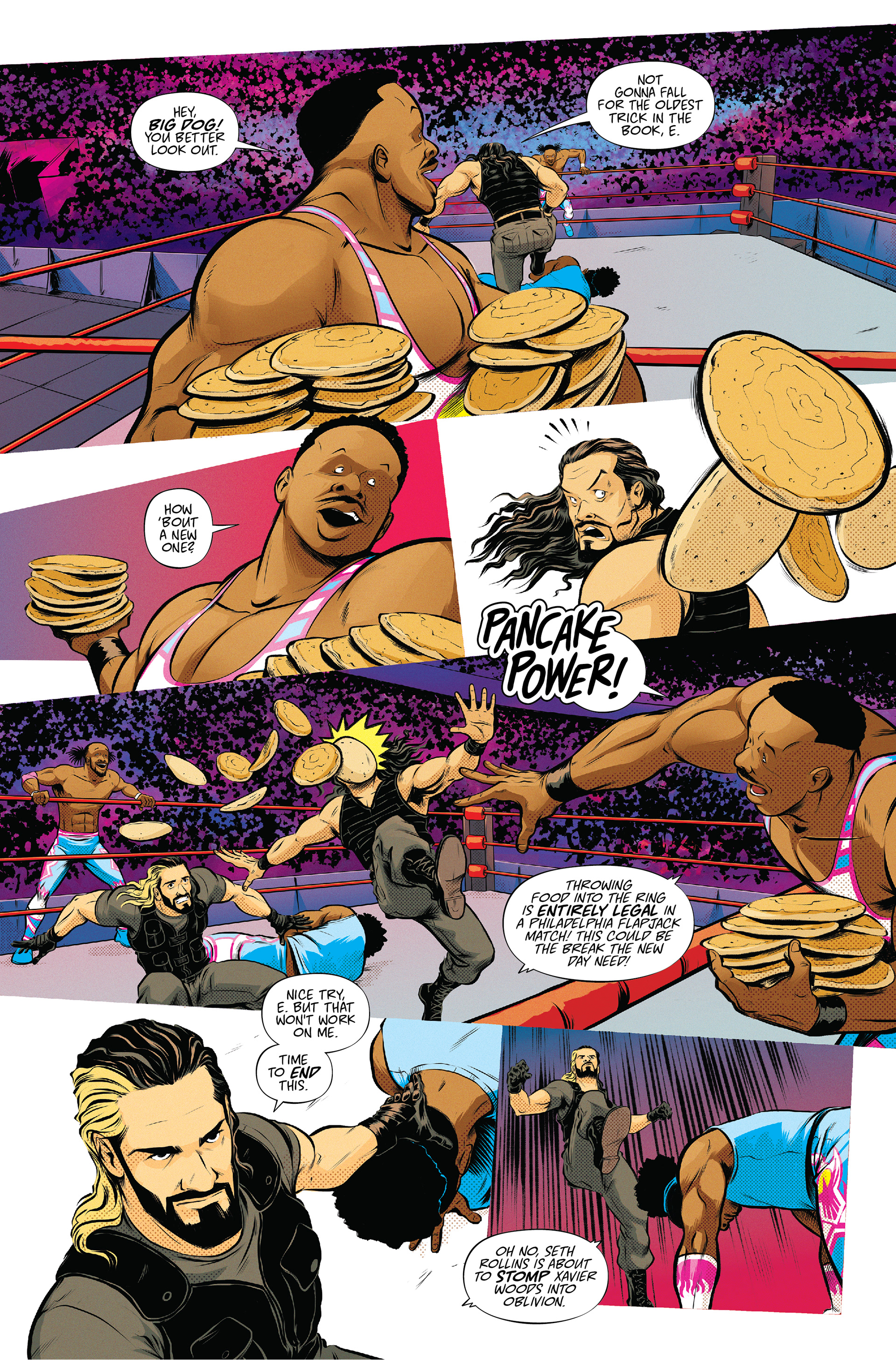 WWE The New Day: Power of Positivity #2 © BOOM! Studios