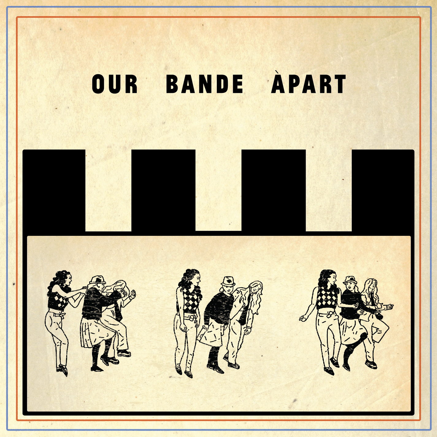 "Our Bande Apart" CD/vinyl package design © Third Eye Blind