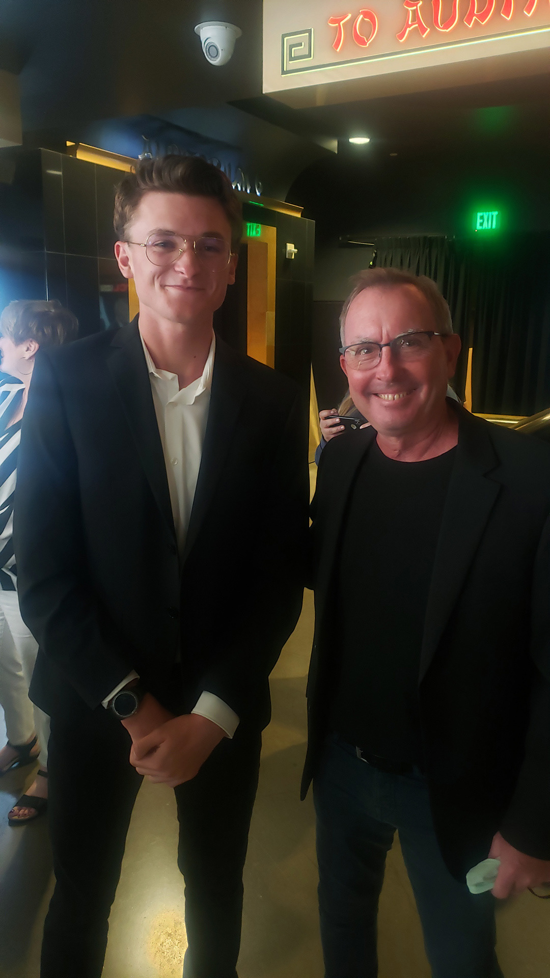 Talon Bohn and Ike Eisenmann (photo: Renee Bohn)
