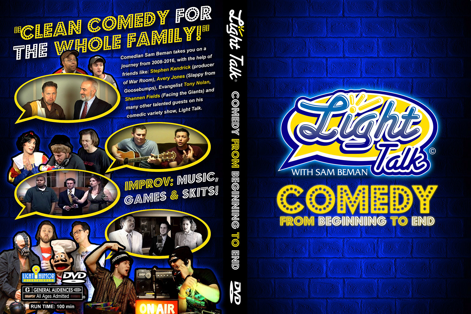 Insert cover for national Light Talk's best of DVD