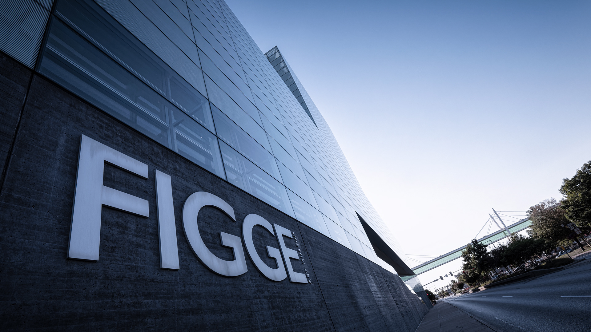 architectural photography Figge Art Museum Quad Cities, Iowa