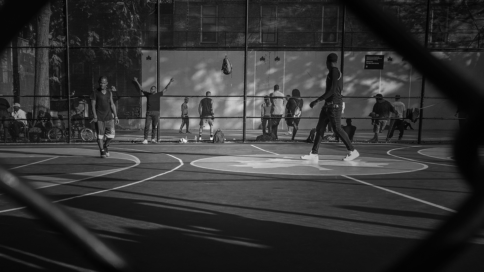 NYC travel Greenwich Village basketball