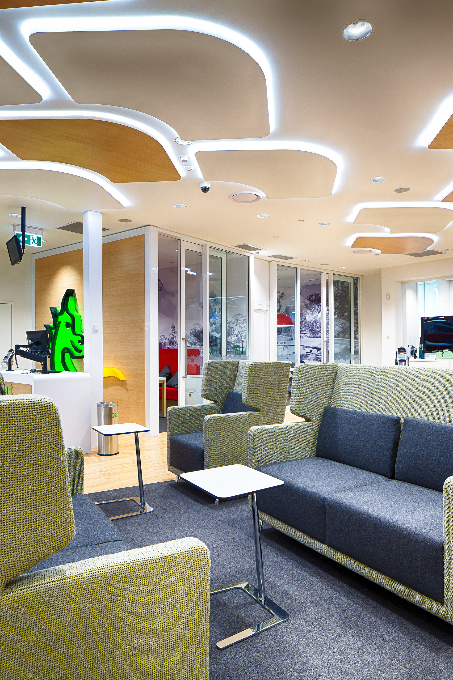 Informal open lounge 