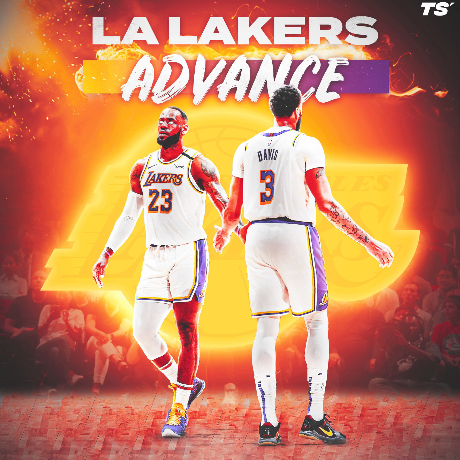 Lakers advance to NBA Finals