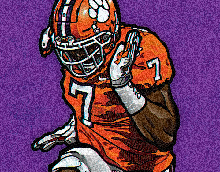 SpielDraw.com: Custom Digital Illustrations - Clemson Baseball New