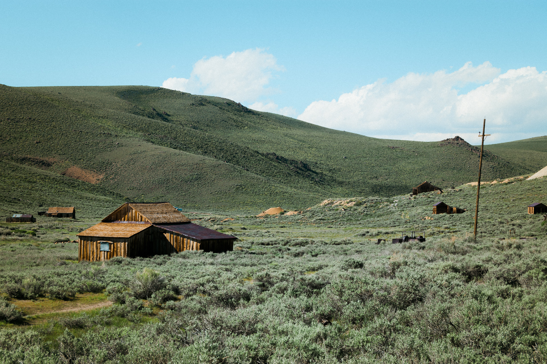 spookstad bodie californie
