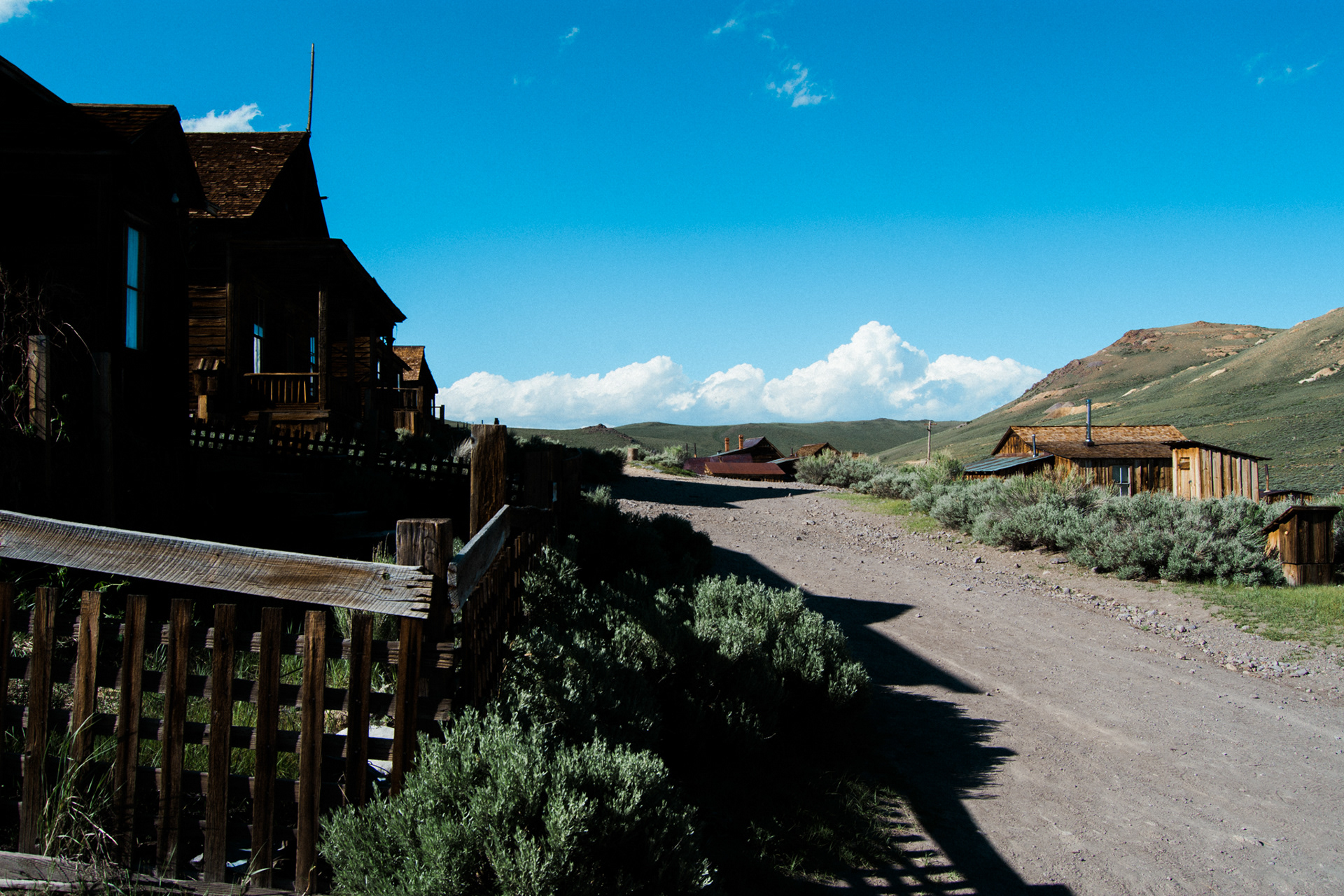 spookstad bodie californie