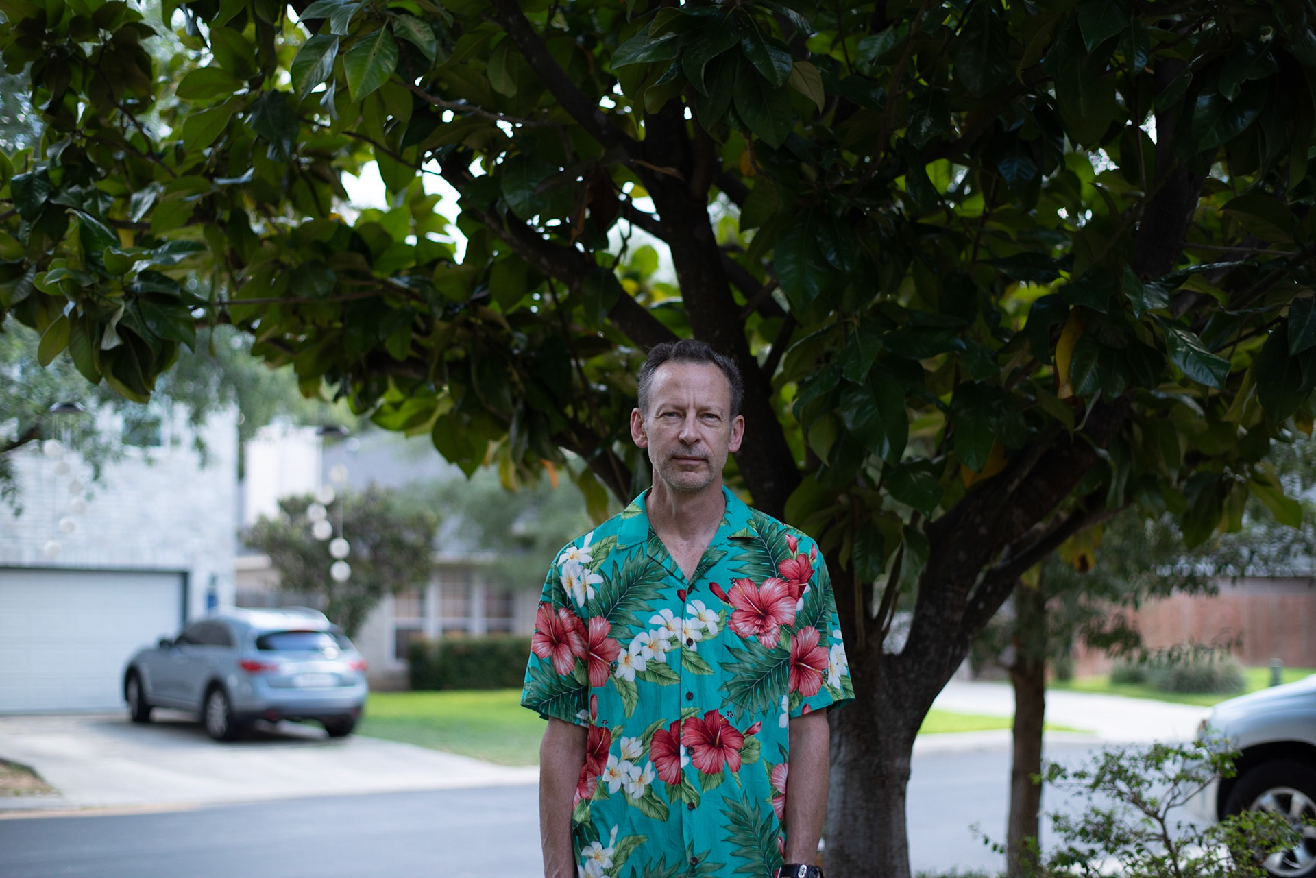 Donald Bachler Indulges his wife.  Shot in F 2.0