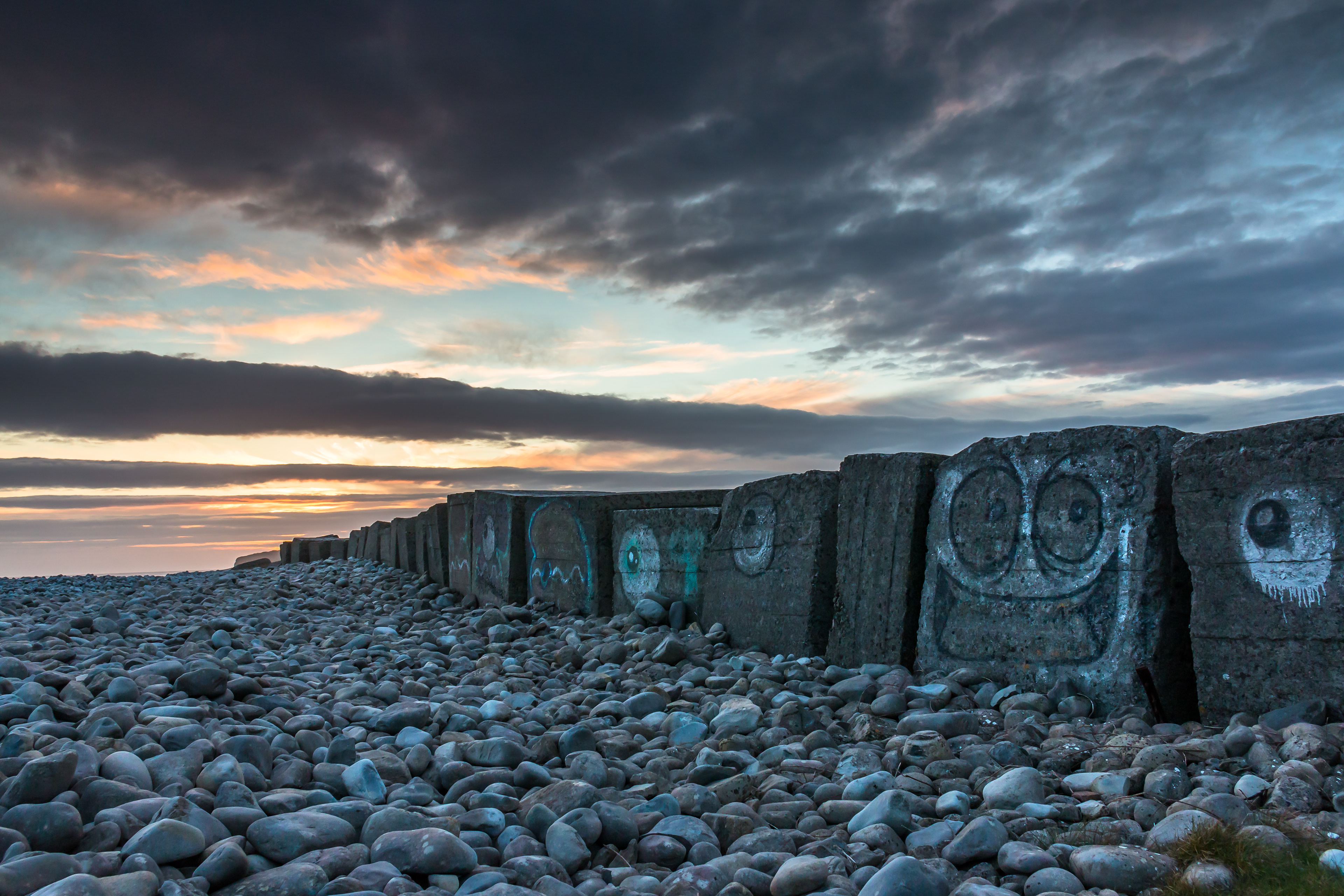 Aberthaw Beach Defences