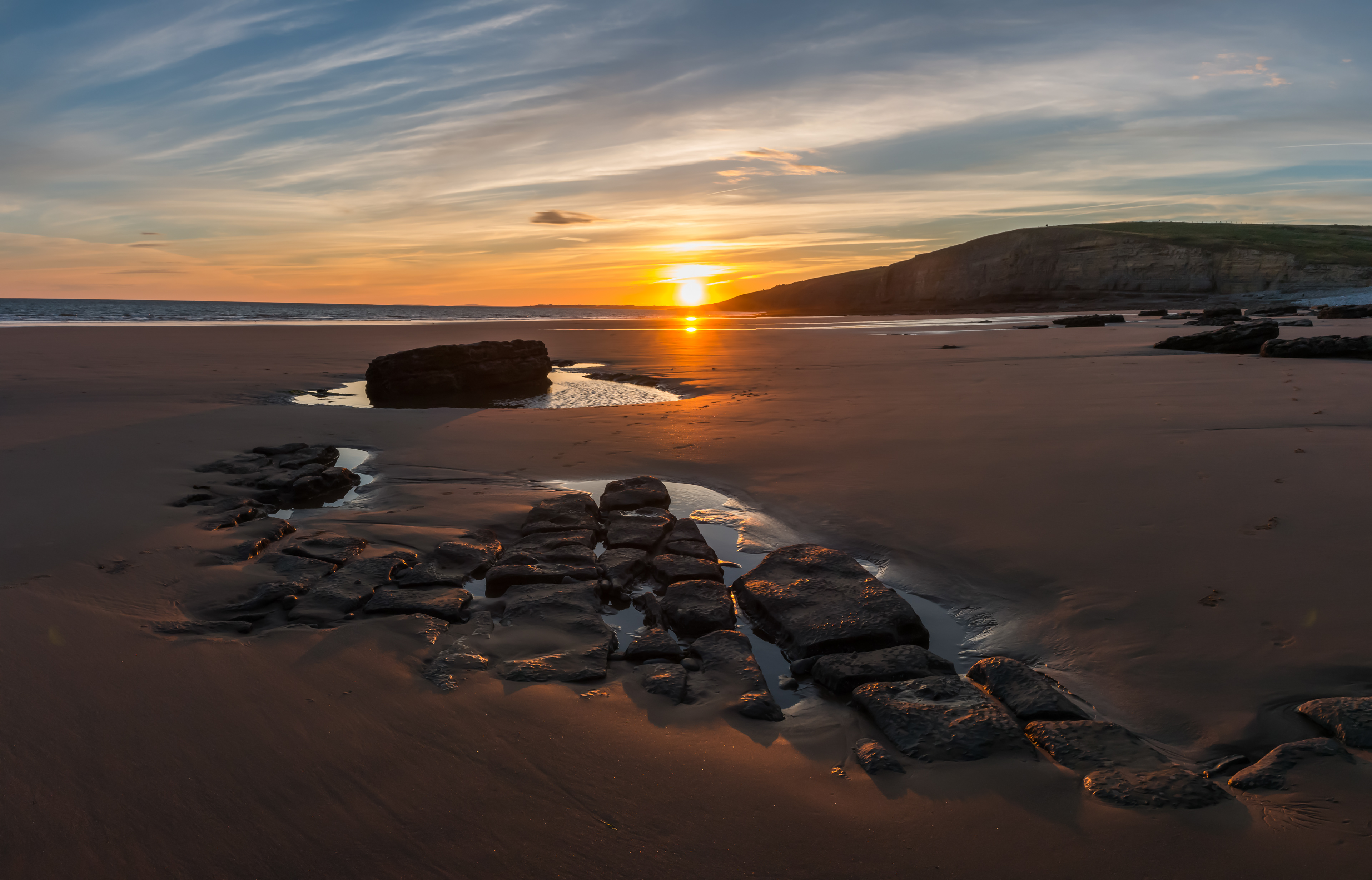 Southerndown Bedrock Sunset