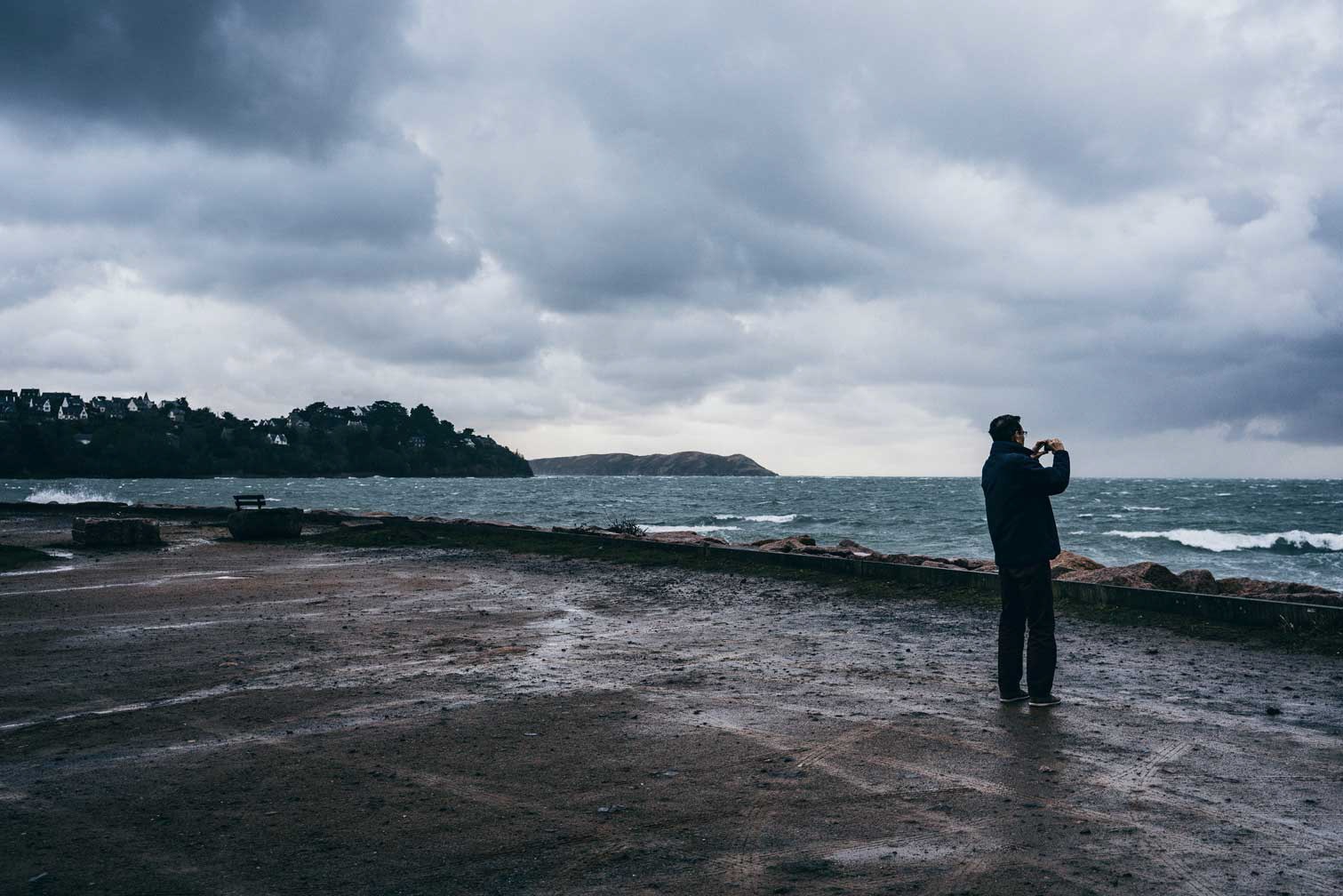 Photographie Tempête, Perros-Guirec