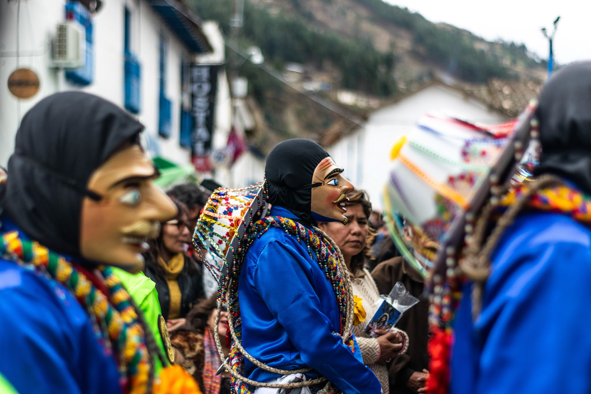 K'achampa participando misa de la Virgen
