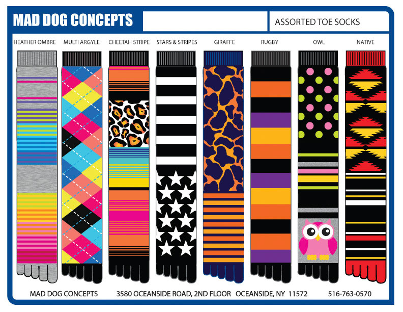 Junior Toe Socks 6