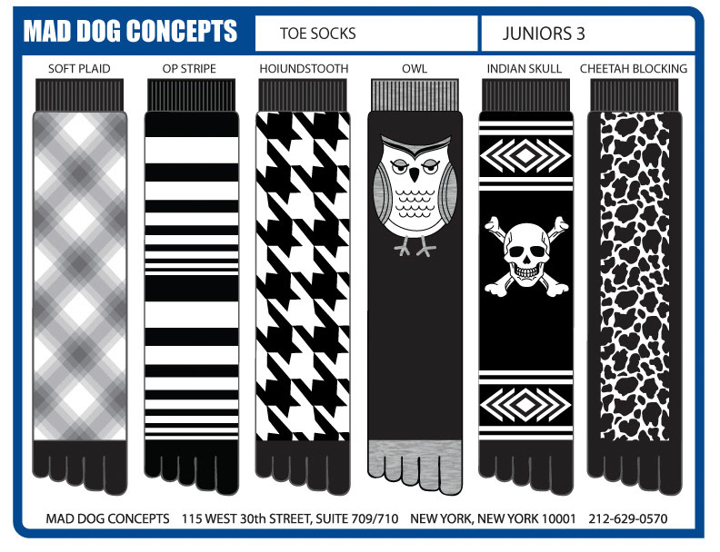 Junior Toe Socks 5