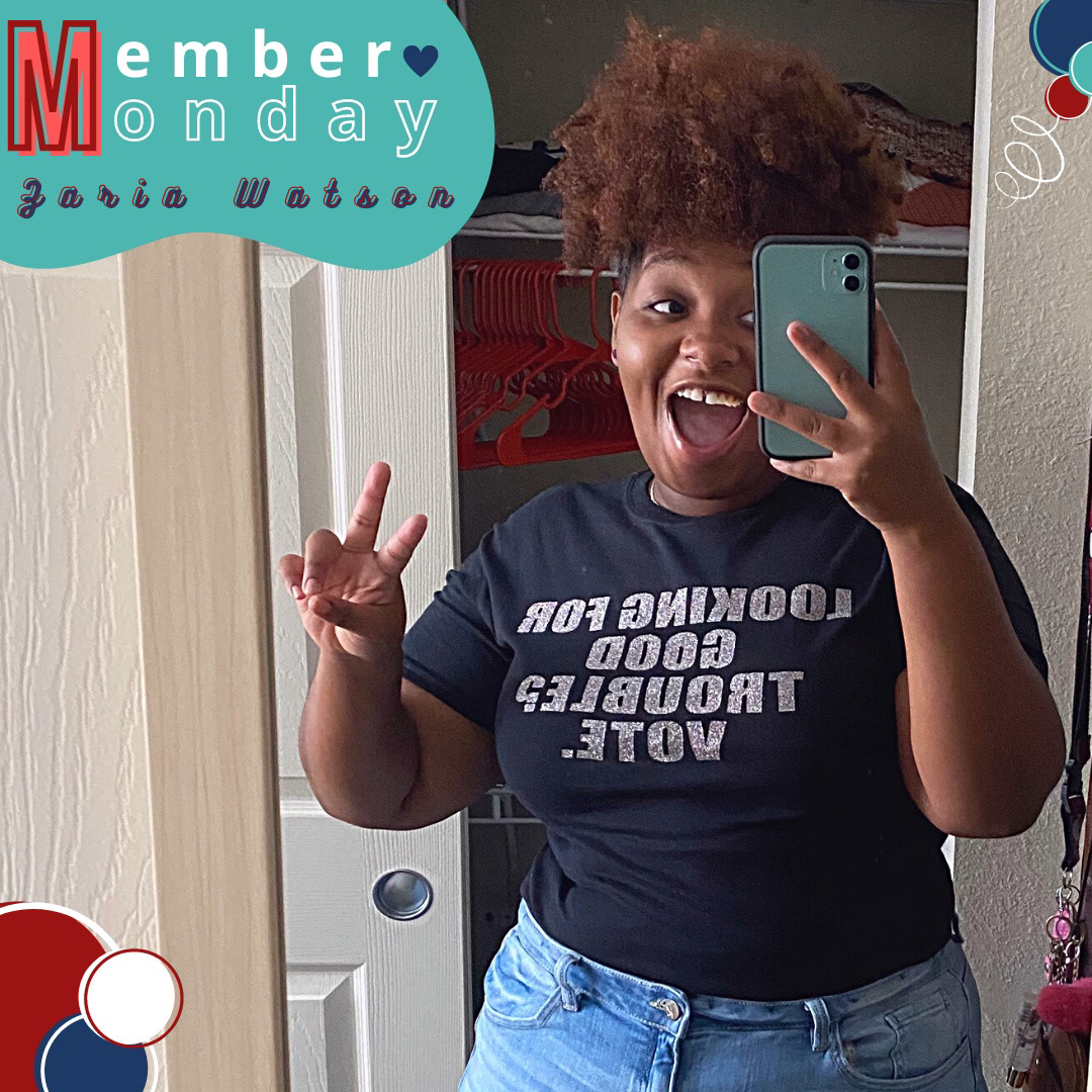Meet Zaria Watson! She’s a future med student who knows how to take care of herself AND others! She brings energy and kindness to every meeting she attends. We are so thankful to have her as part of our chapter! Reach out to meet an amazing person ++ maybe start a chem study group! *• Year in School : Sophomore Hope to get into ✨: Medical School What class are you dreading the Most✏️: Chem 102 (This class 🤢) Fave Restaurant in T-town 🥘 : Glorybound Gyros (SO SO SO good) Something to destress☀️: I throw on a face mask, layback and vibe to some music.