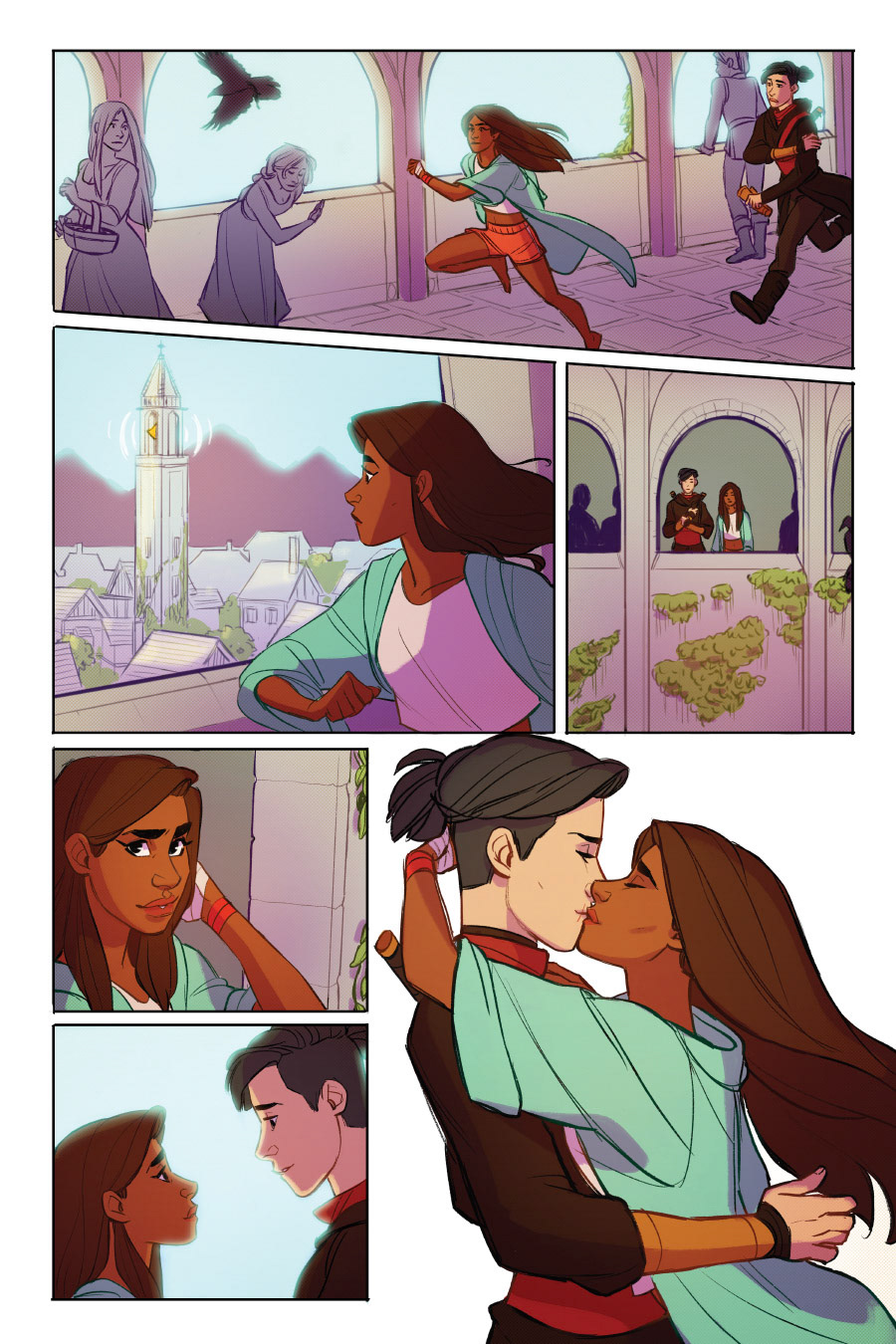 Circadia #2 - Pencils, Inks, Colors (written by Jenn Dugan)