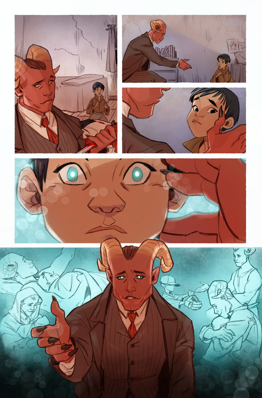 Untold Annual - Pencils, Inks, Colors (written by Donnie Souza)