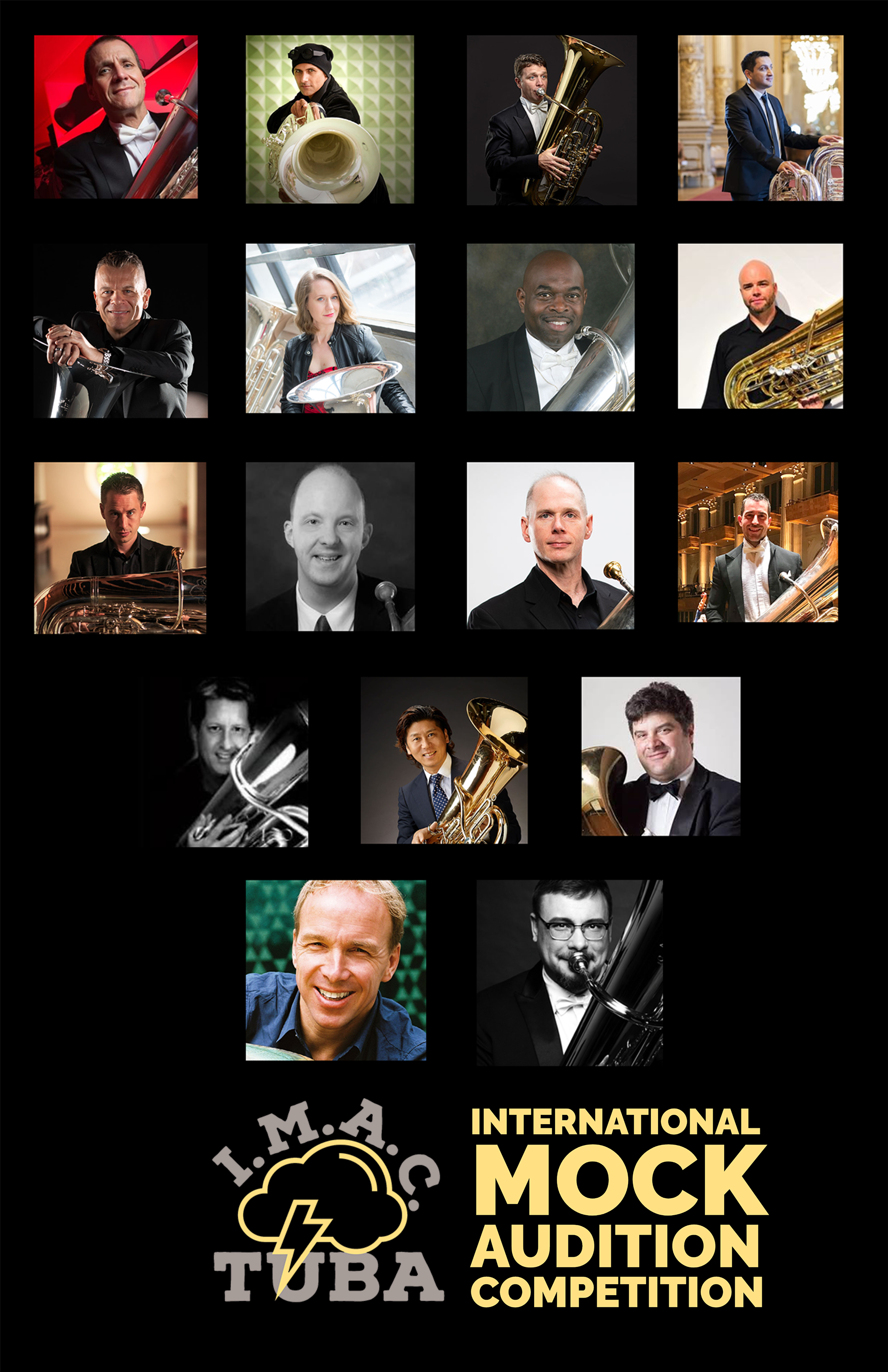 18 of the top orchestral players the world over were selected to adjudicate.