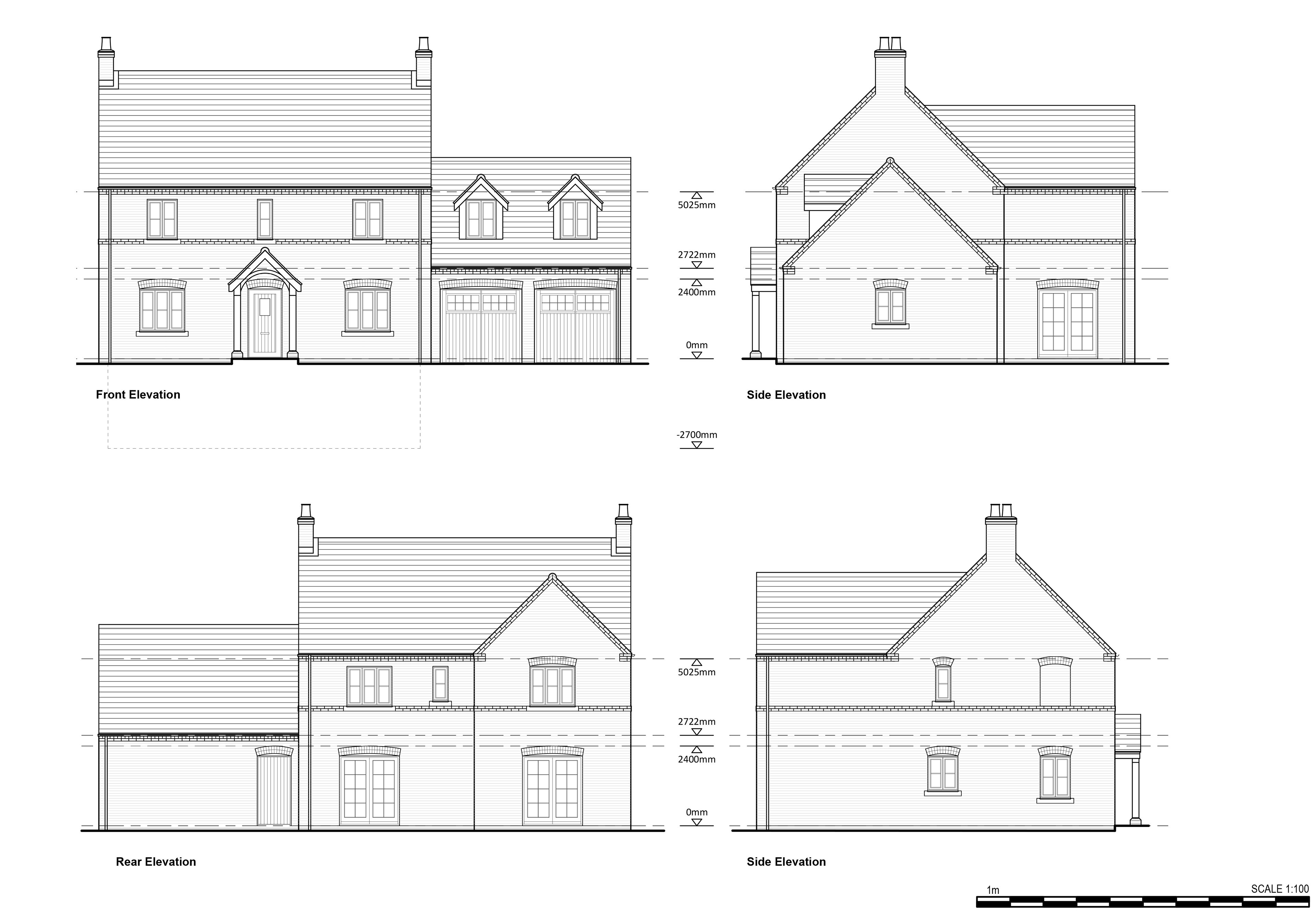 House Type 01 Elevations