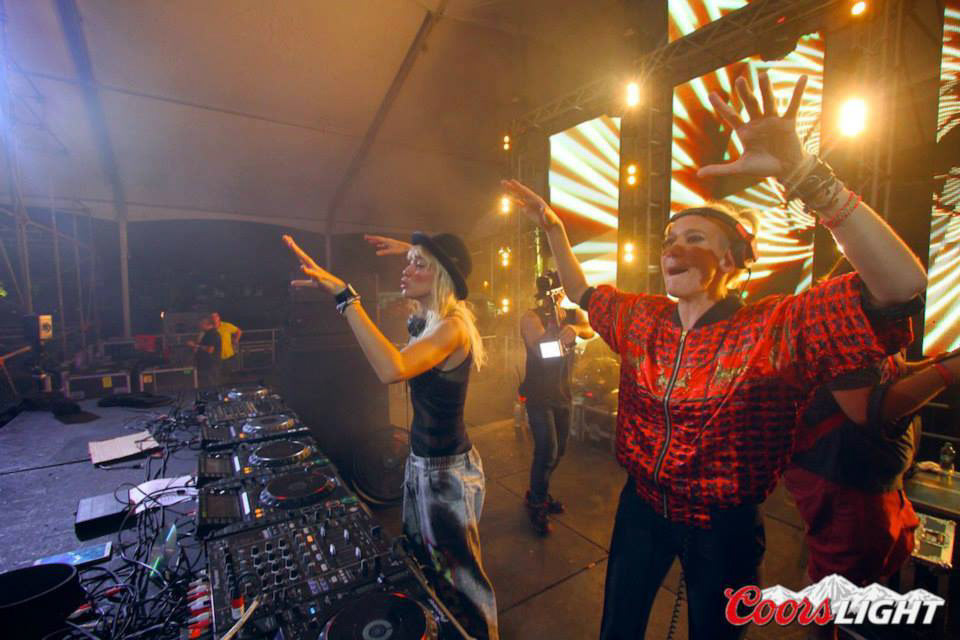 With Nervo @ Coors Light's Circotic.
