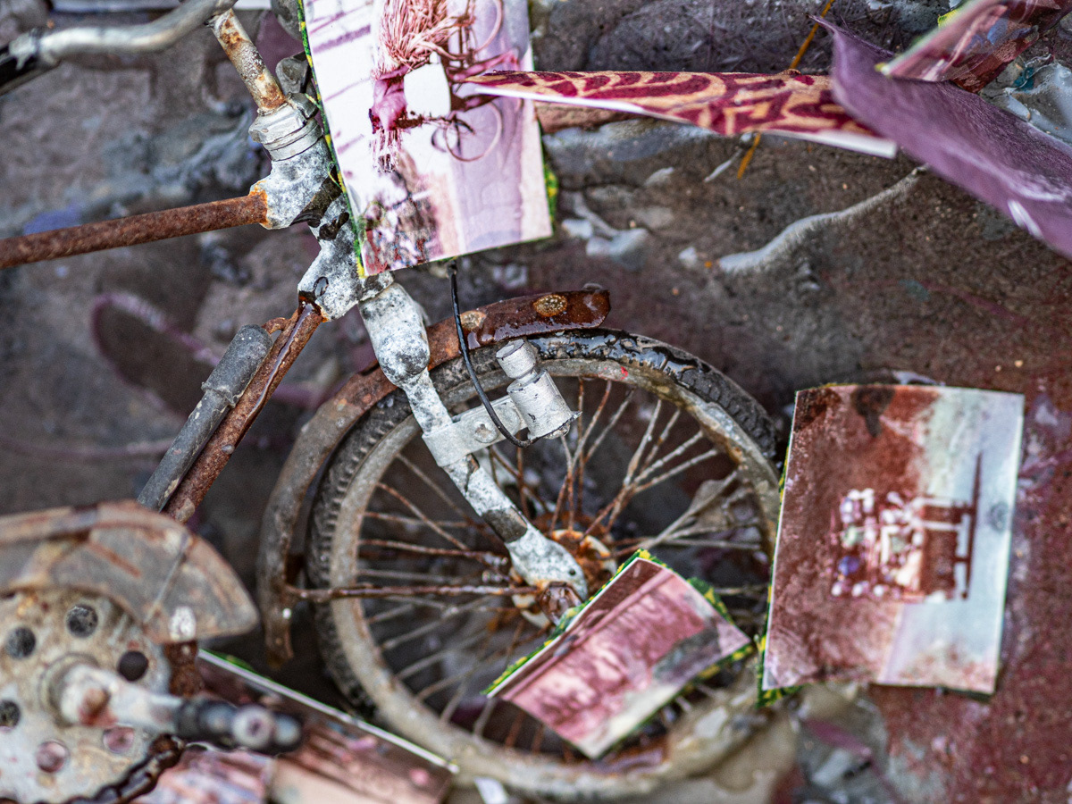 view of bikes